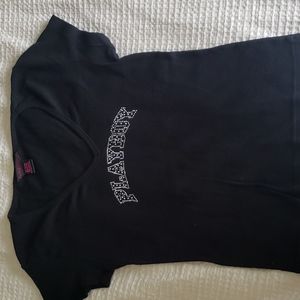 Vintage playboy rhinestone top